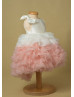 Ruffle Tulle Flower Girl Dress New Year Dress